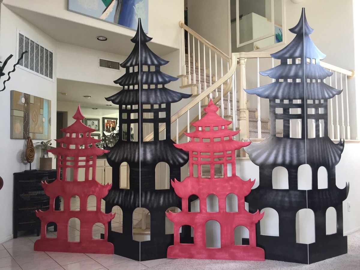 Украсить зал в японском стиле