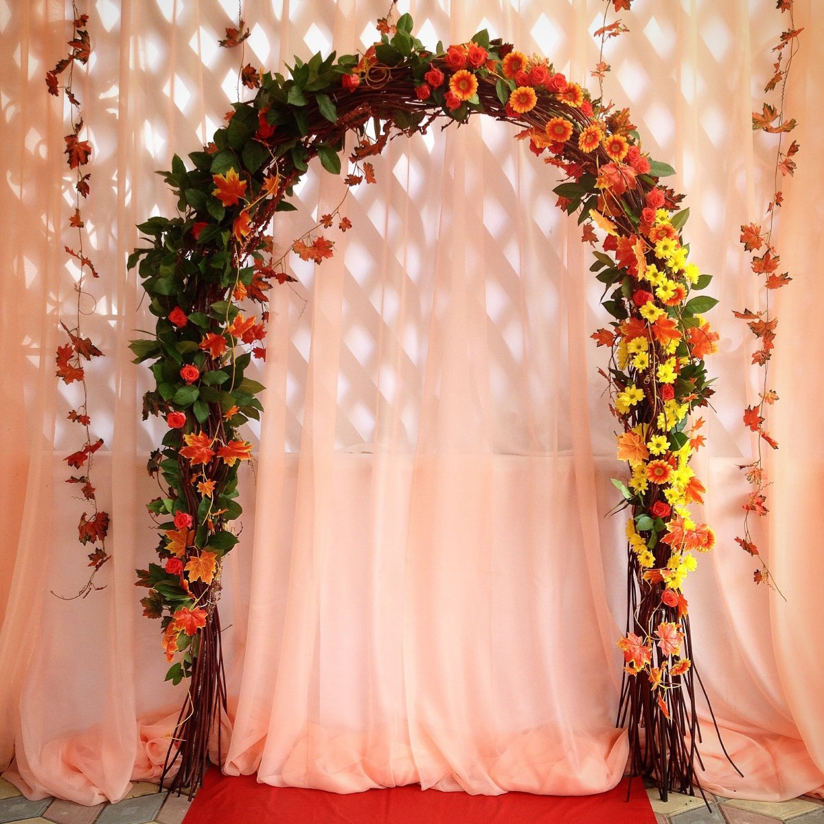 Свадебная Цветочная арка