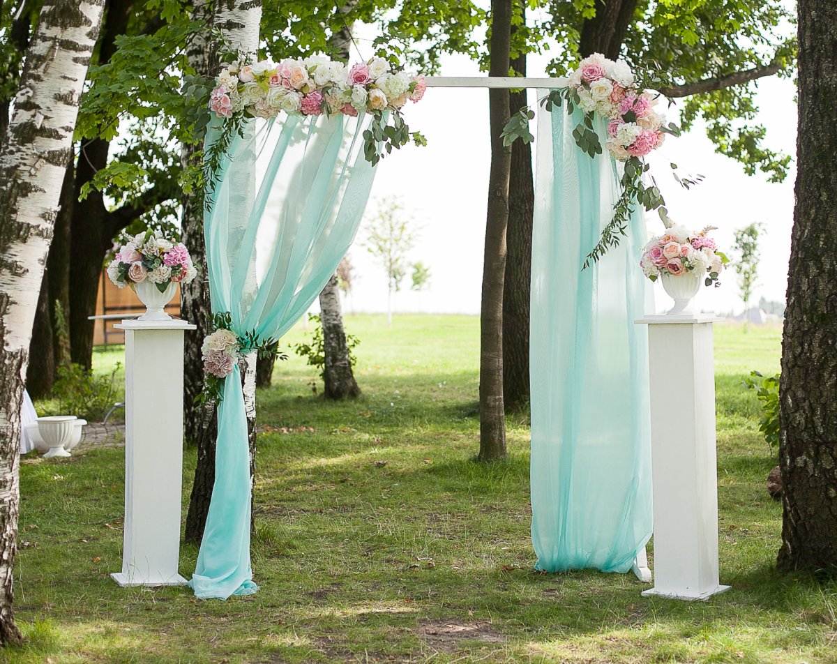 Свадебная арка резная