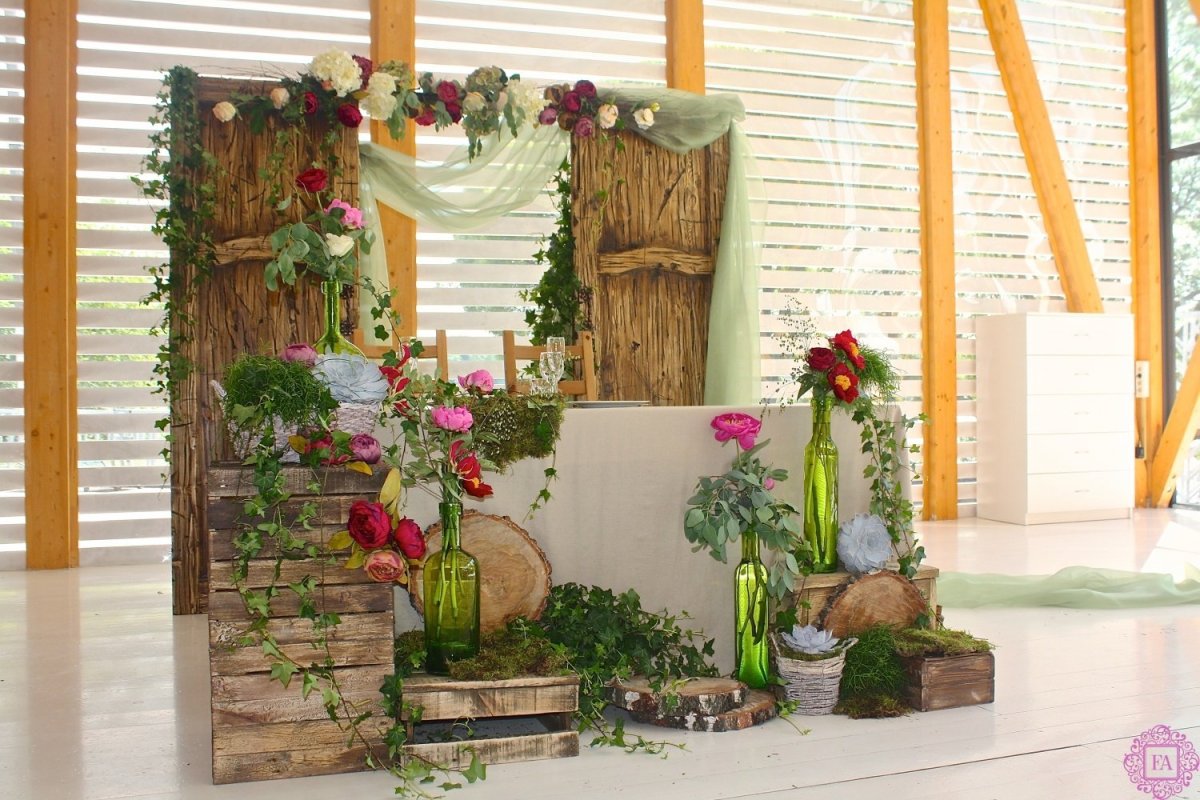 Фотозона флориста