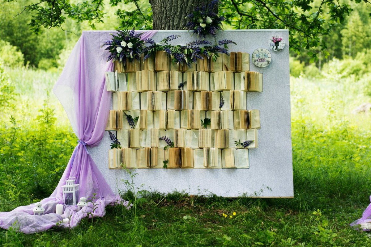 Фотозона на природе