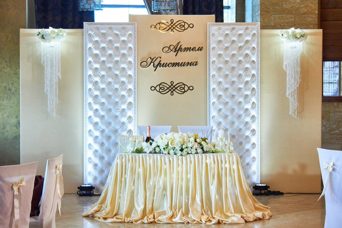 Задник на свадьбу баннер