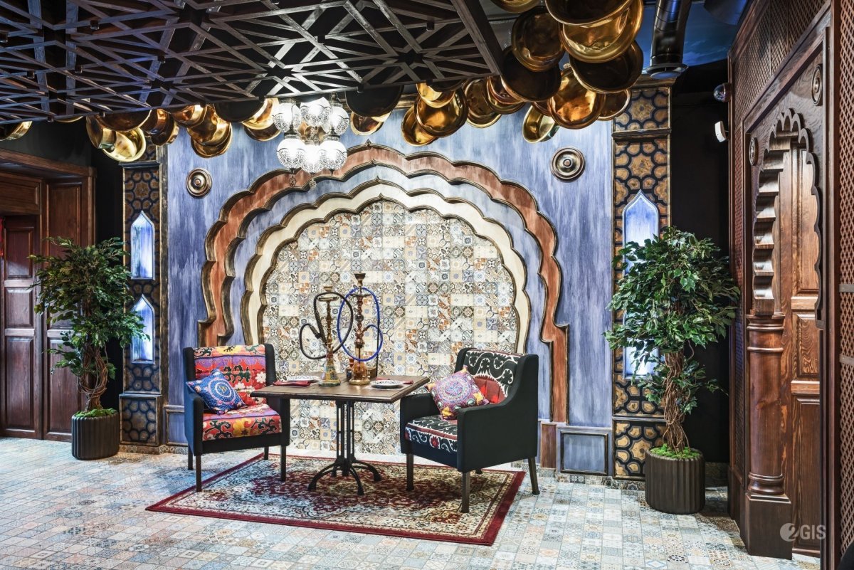 Украшение стола в Восточном стиле