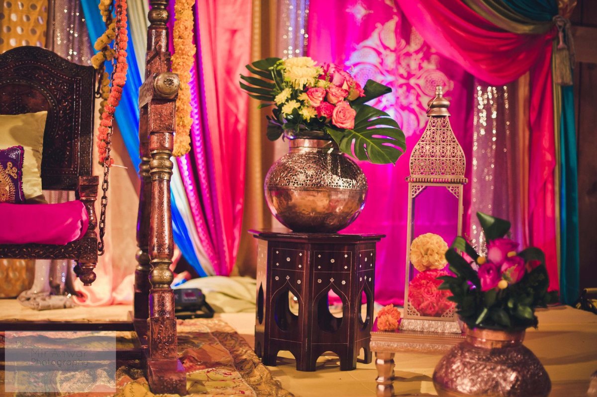 Украшение свадьбы в Восточном стиле