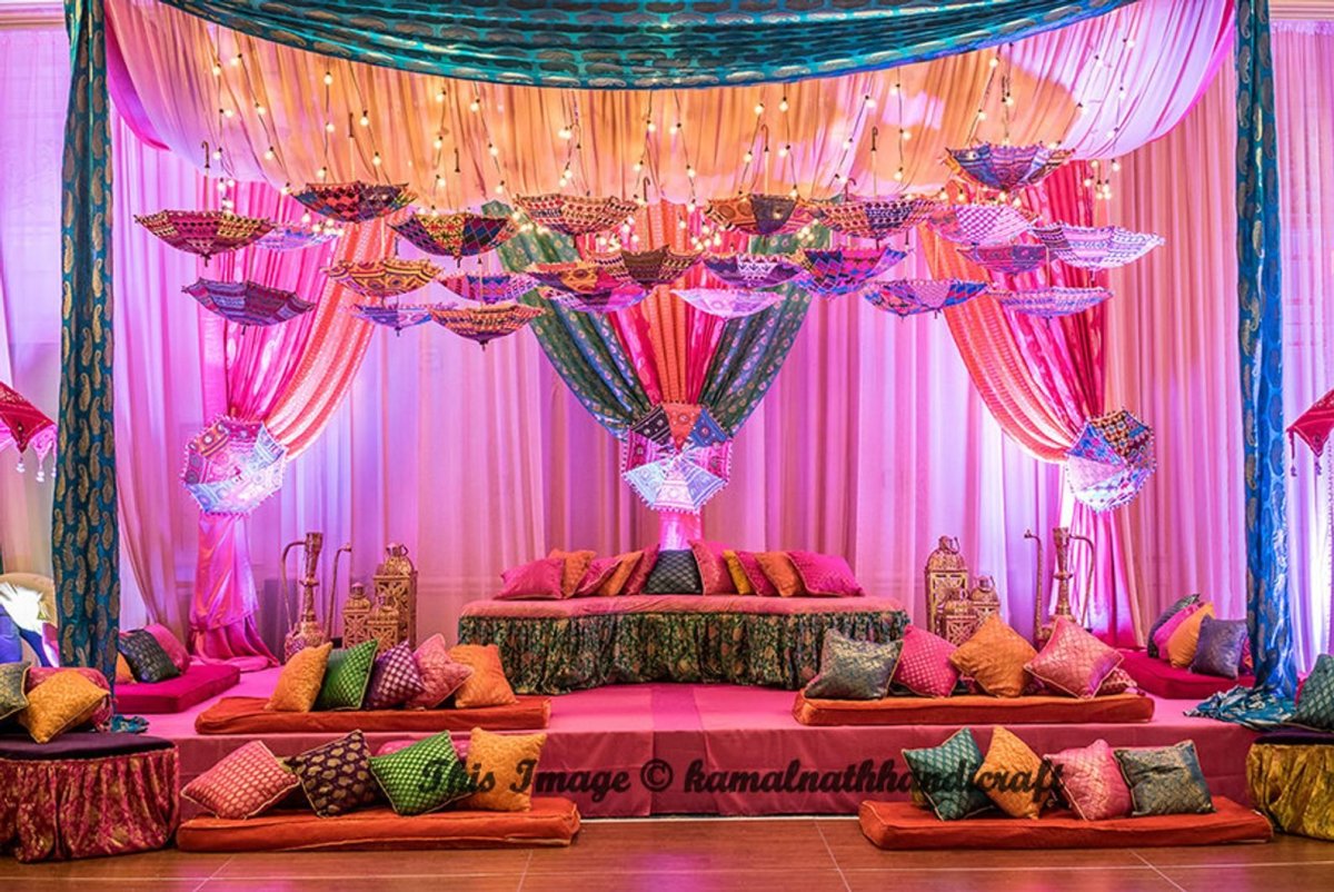 Украшение зала в Восточном стиле