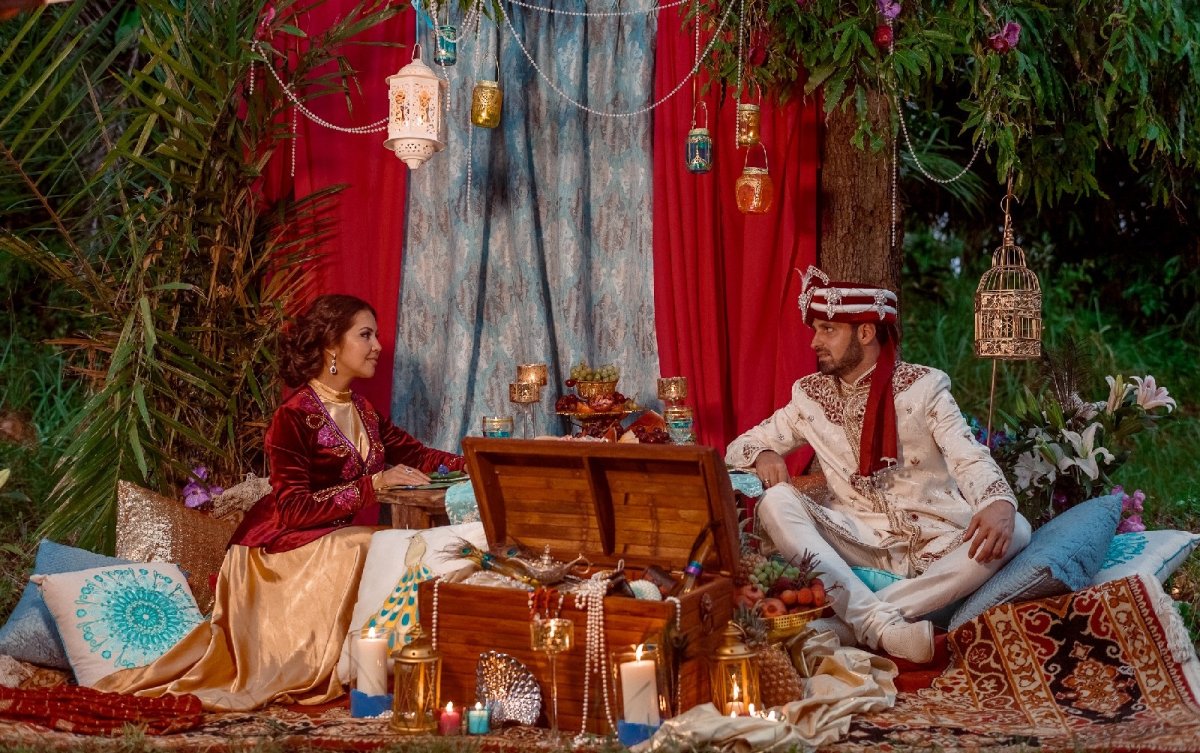 Декорации в индийском стиле