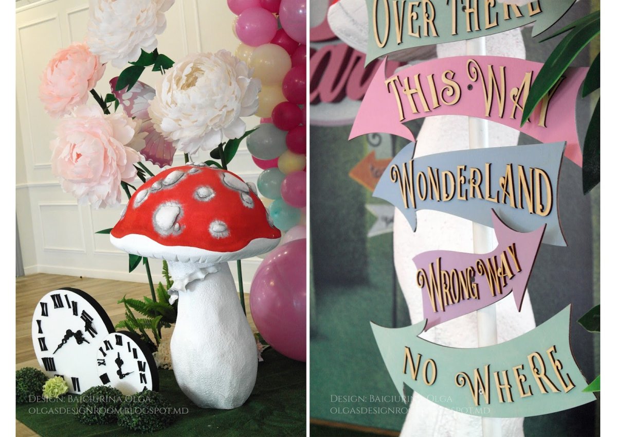 Оформление класса Алиса в стране чудес