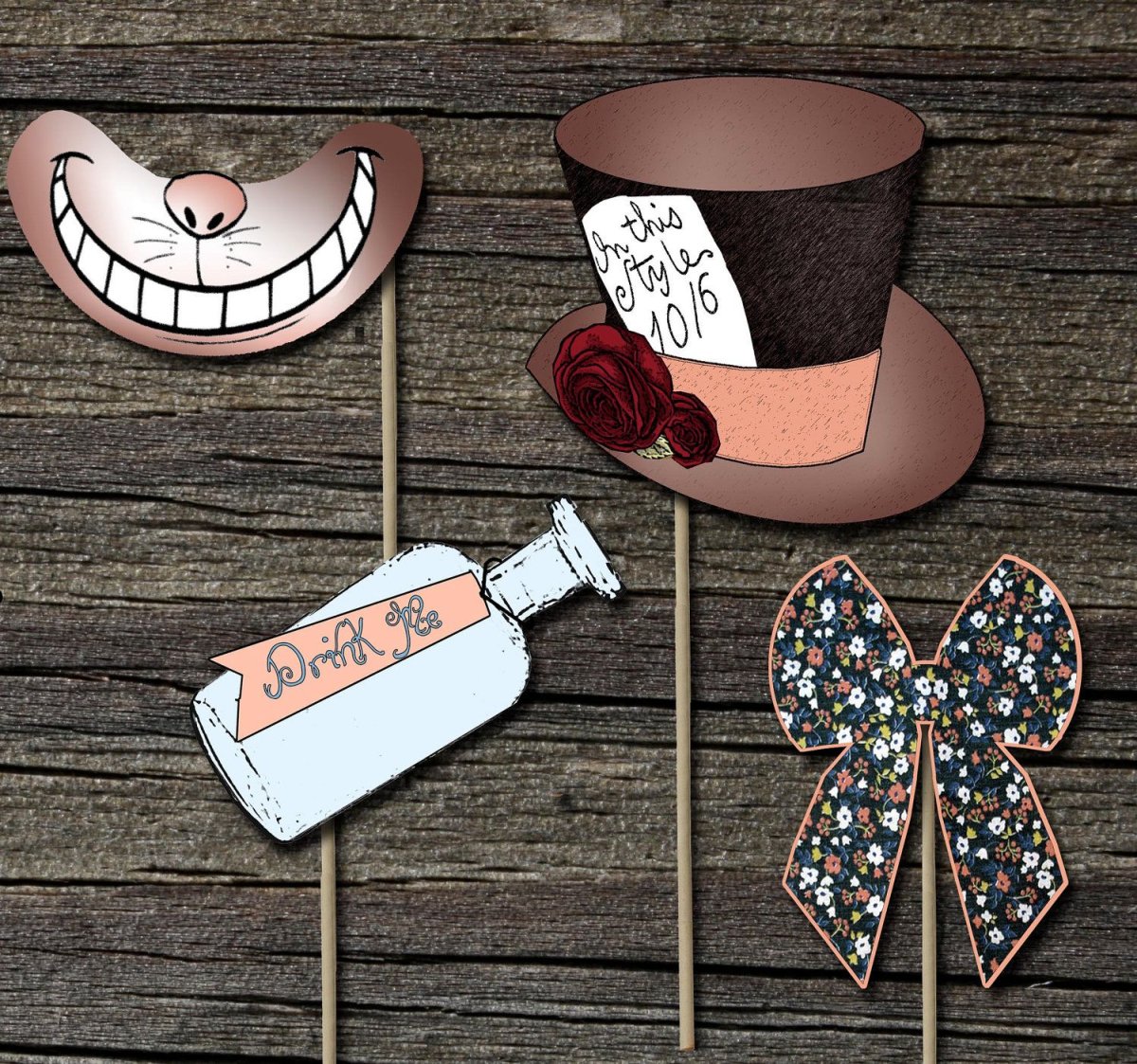 Вечеринка в стиле Алиса в стране чудес декор