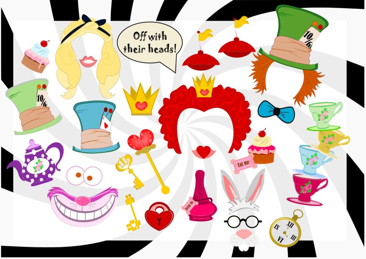 Алиса в стране чудес реквизит