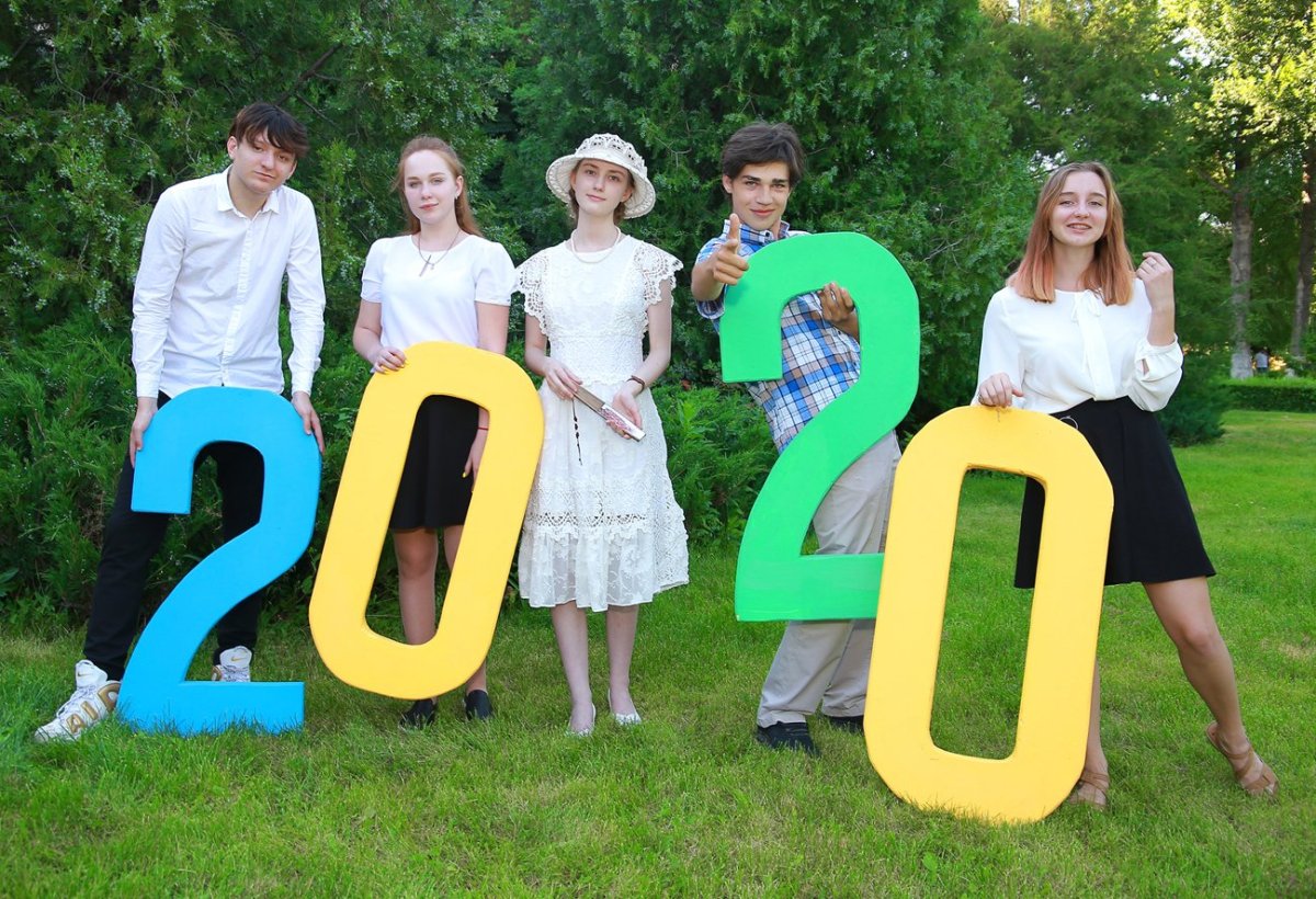 Фотозона в синем цвете