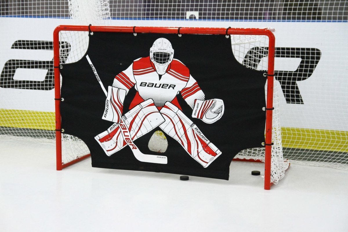 Фотозона хоккейные ворота