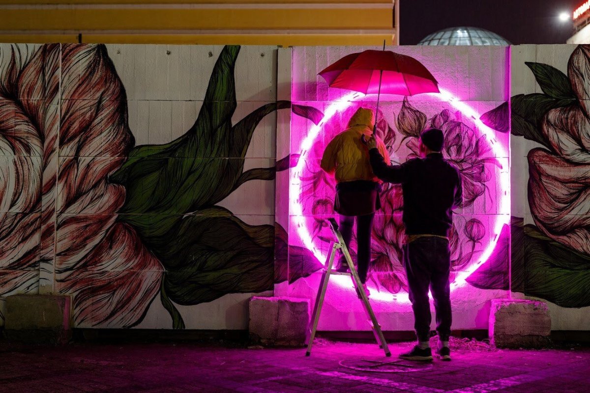 Светодиодные инсталляции