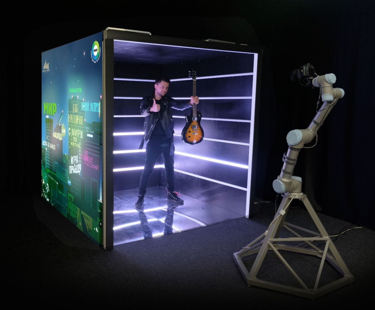 Фотозона с зеркалом