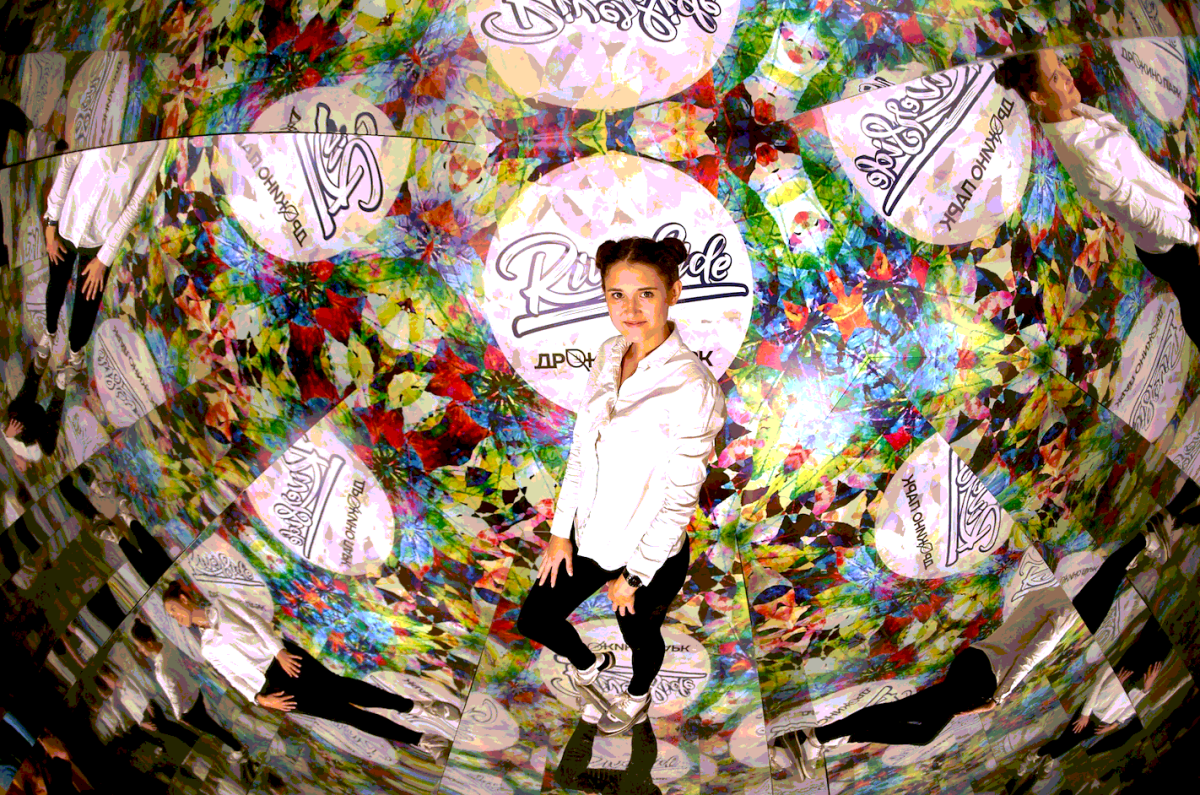 Футуристическая фотозона