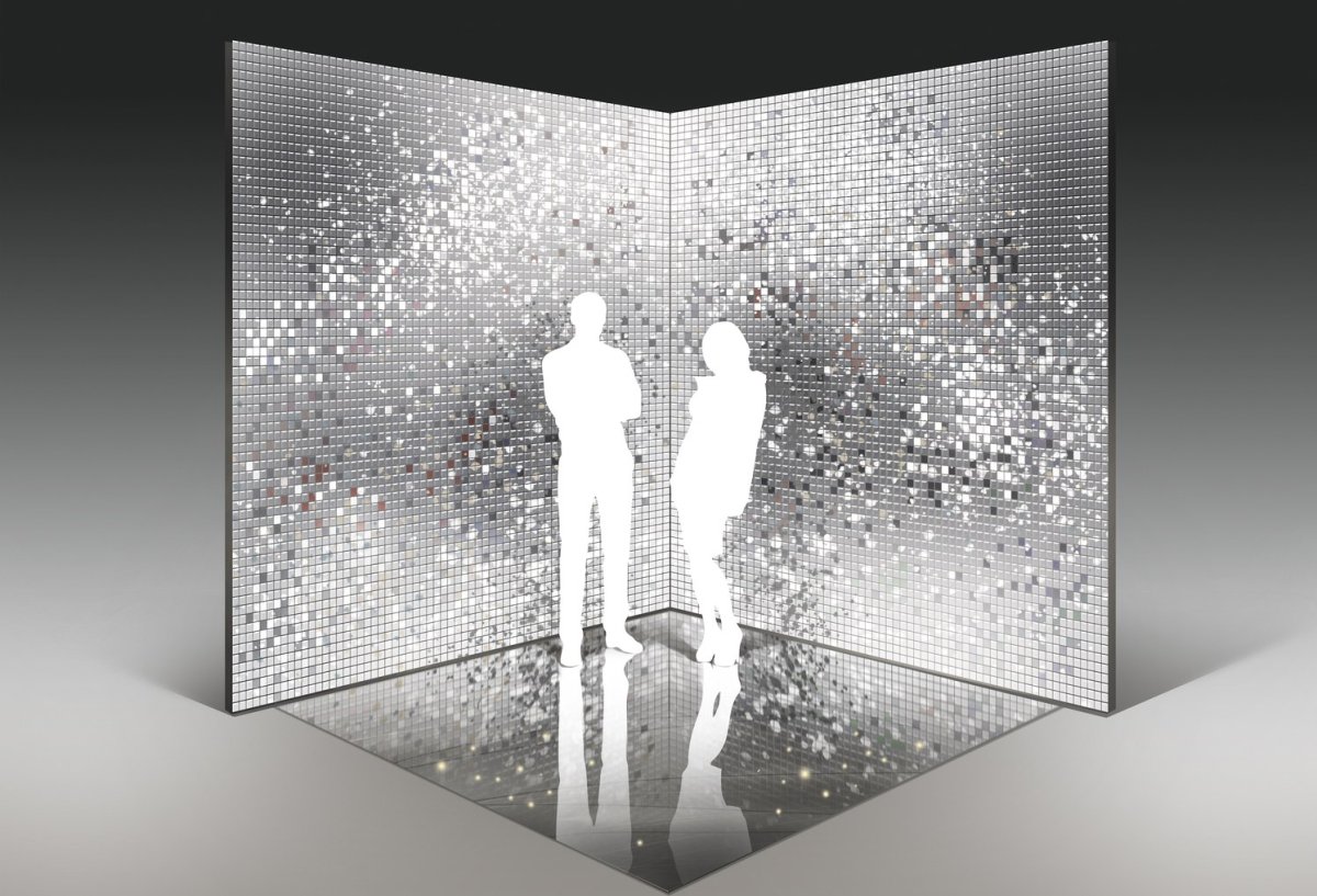 Голограмма переливается