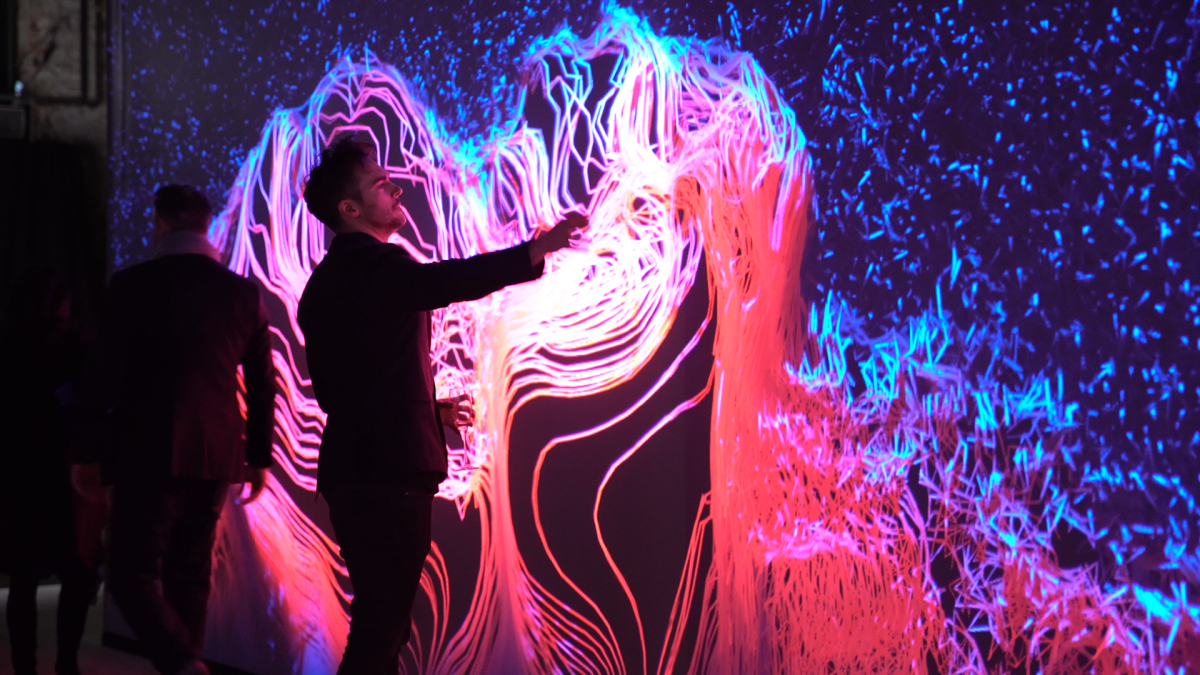 Фотозона блестящая