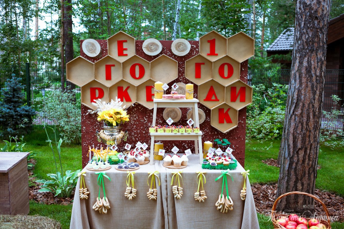 Тематика Маша и медведь на день рождения