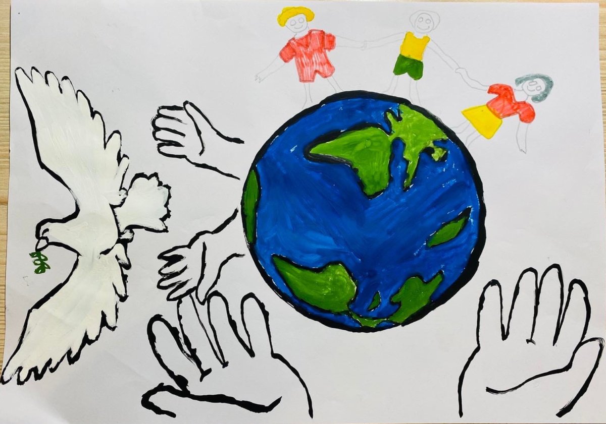 Рисунок посвященный Дню единства