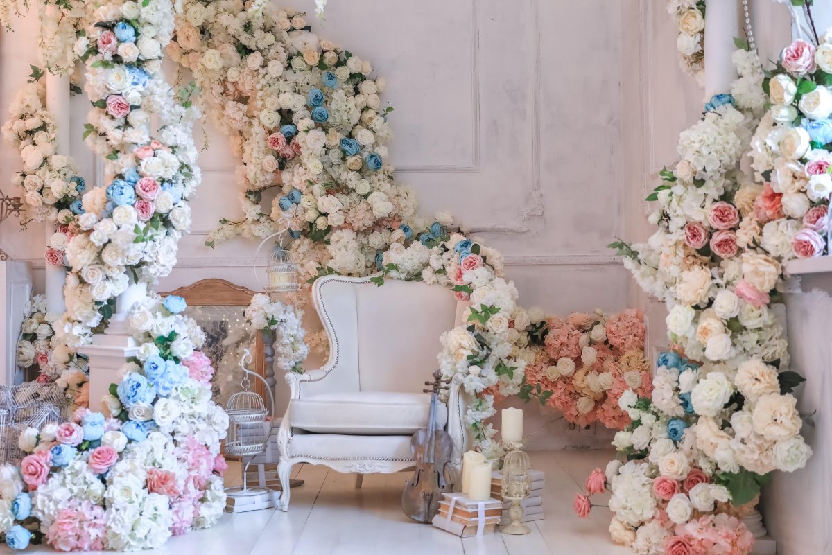 Цветочные фотозоны