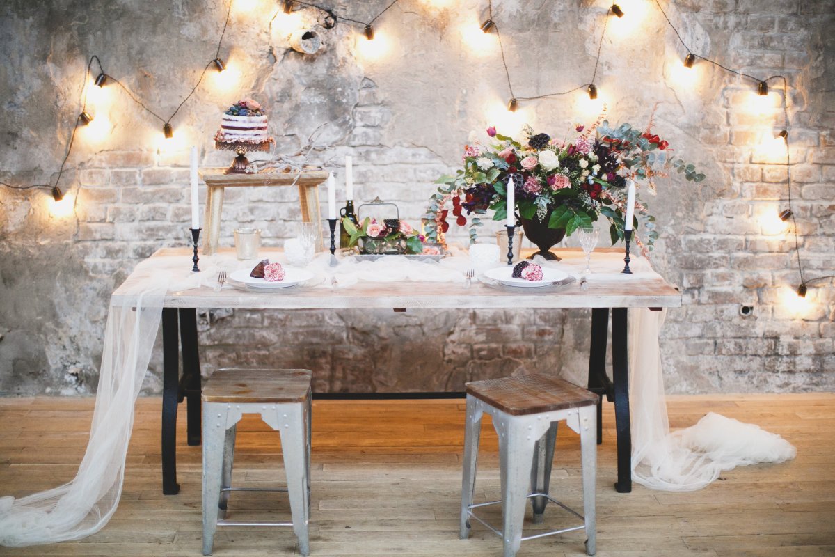 Свадьба в стиле лофт
