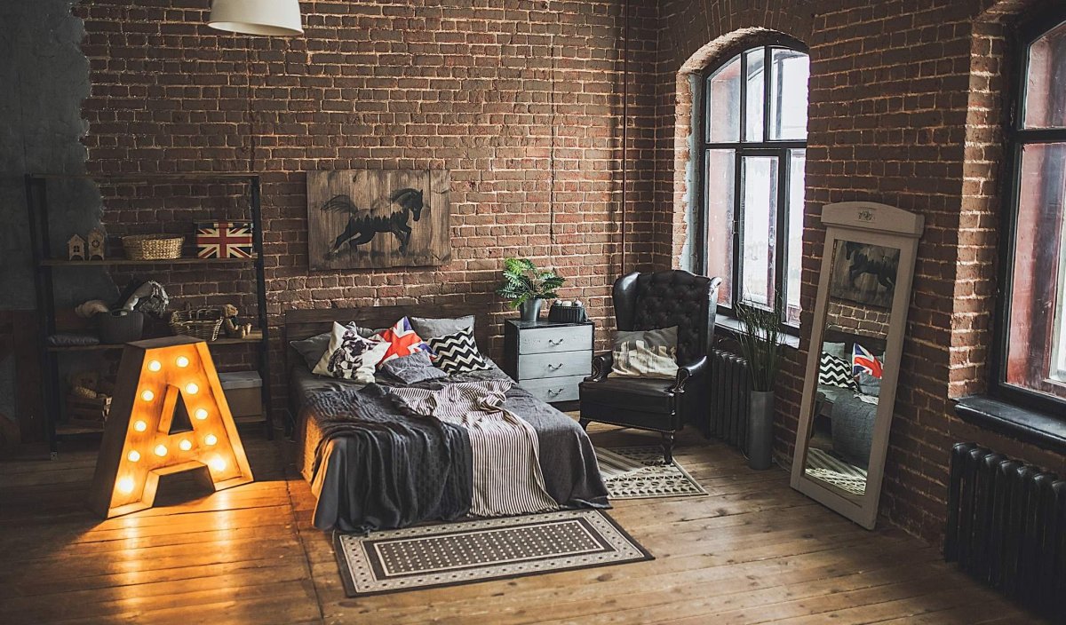 Фотозона в стиле лофт на свадьбу