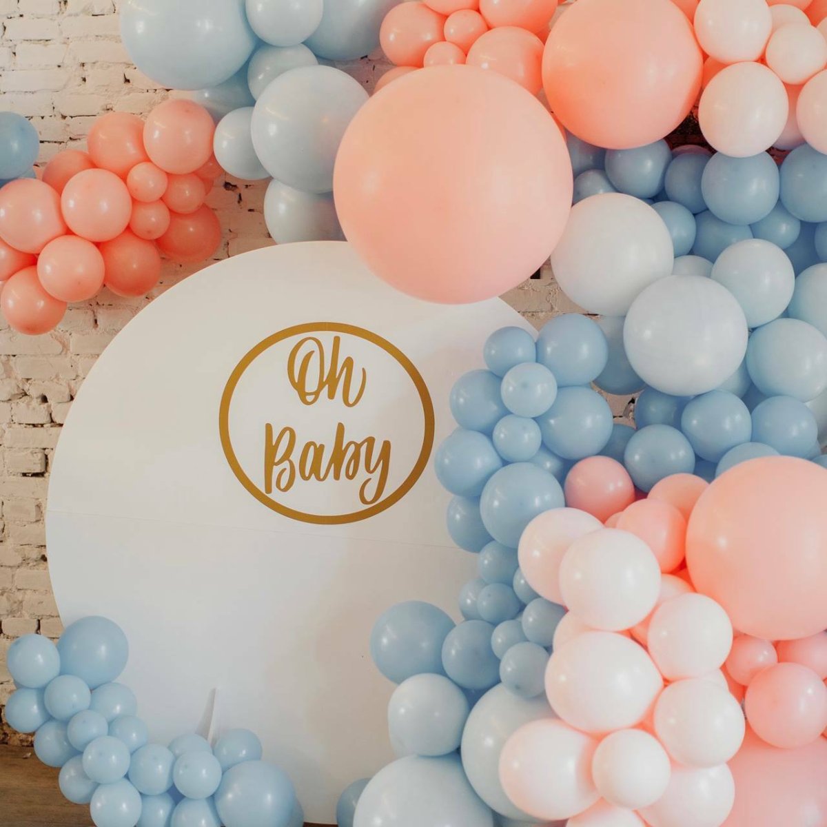 Фотозона на гендер пати