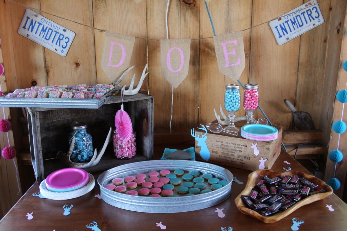 Фотозона на гендер пати