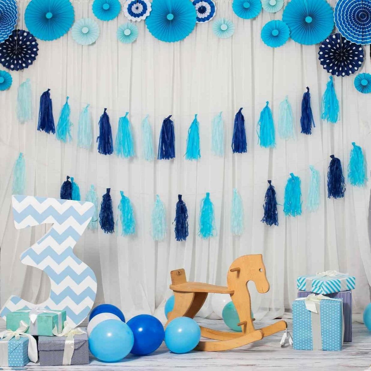 Декор на годик мальчику