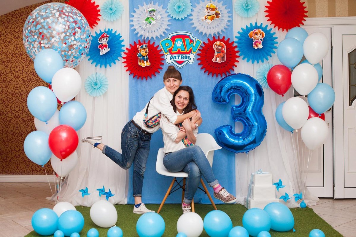 Украшение комнаты на годик