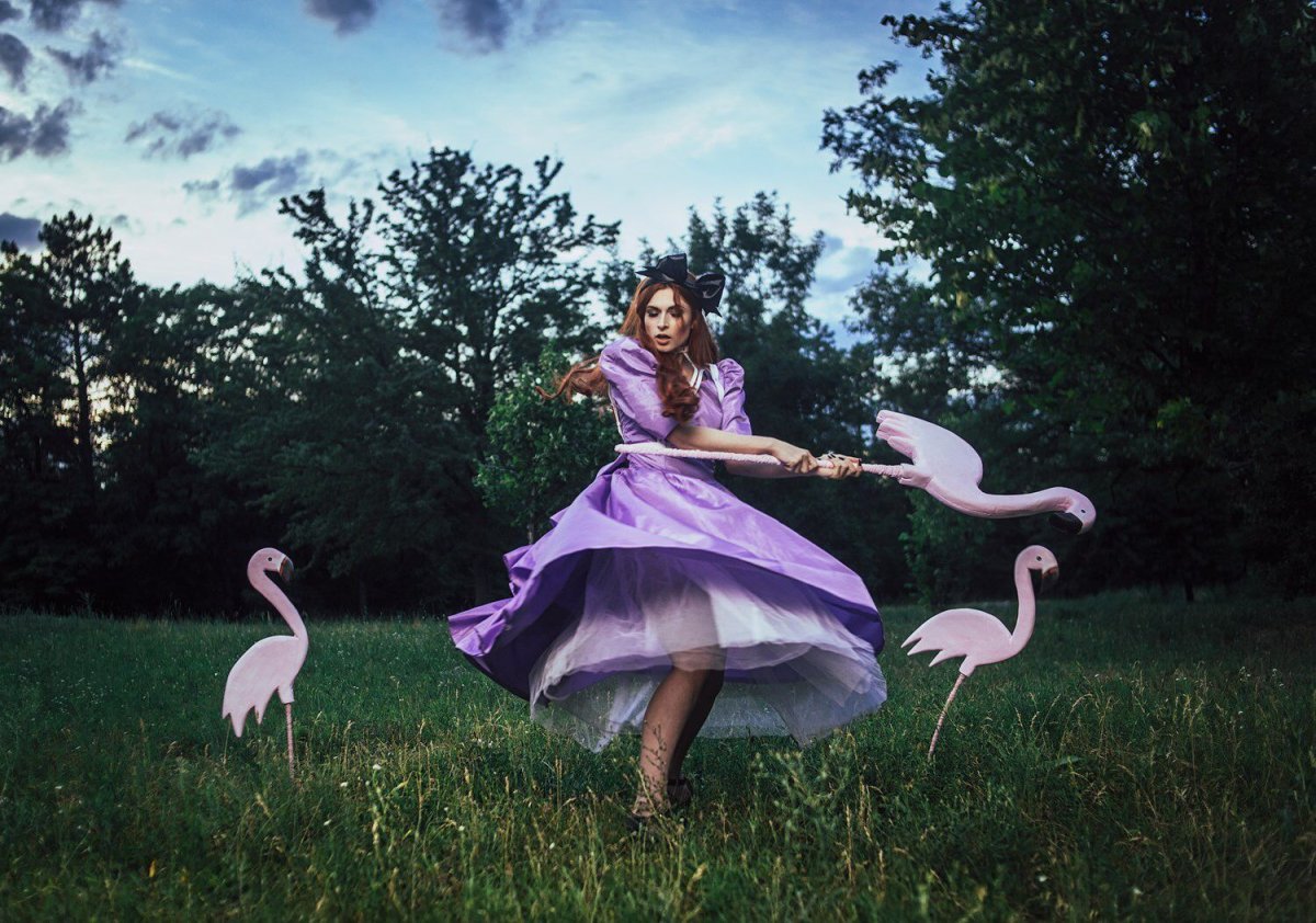 Фотозоны Алиса в стране чудес