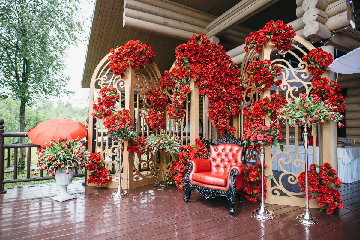 Цветочные декорации