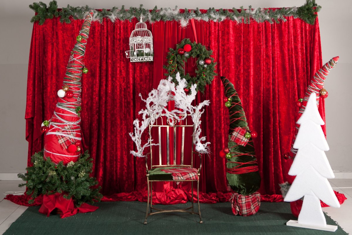 Украшение палаток шарами