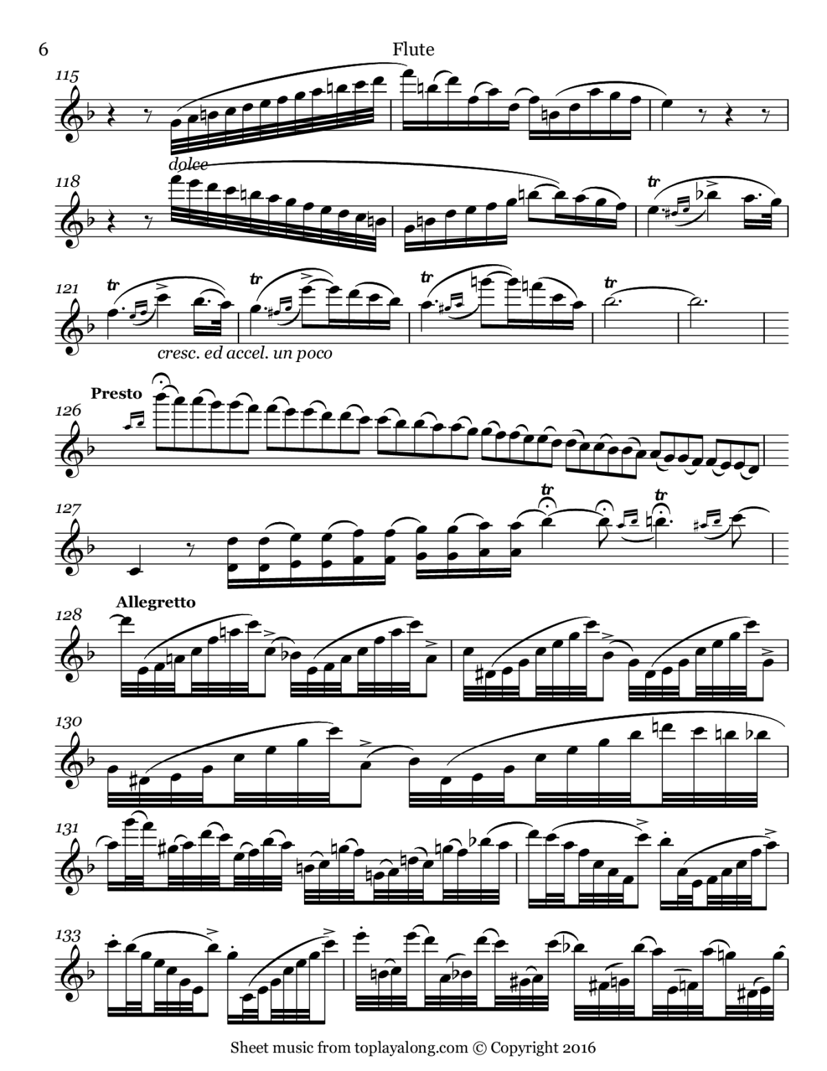 Арбан Венецианский карнавал Ноты для трубы