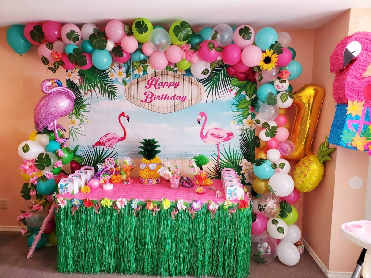 Гавайская вечеринка баннер