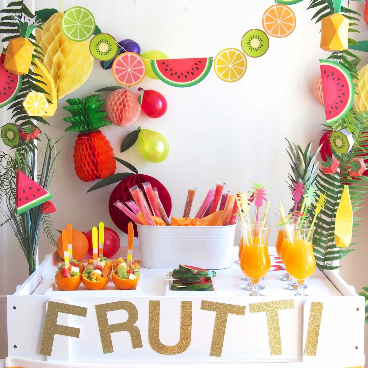 Гавайская вечеринка украшения