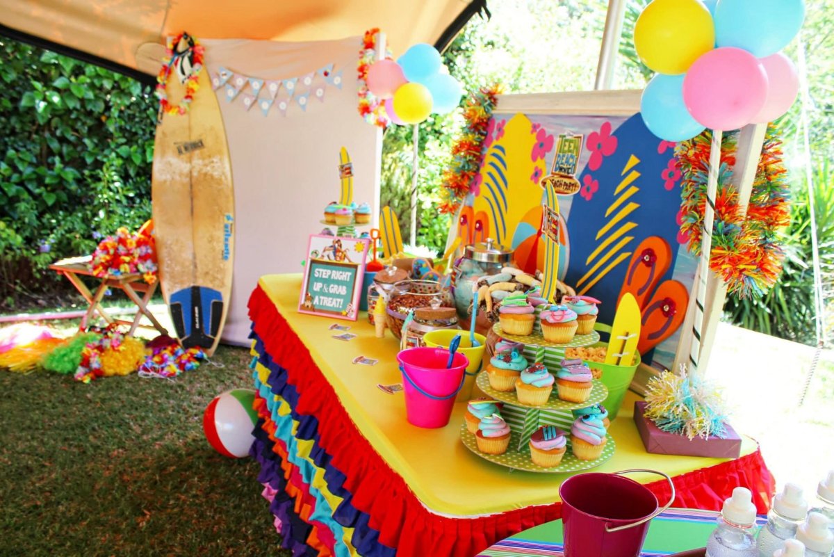 Гавайская вечеринка Луау