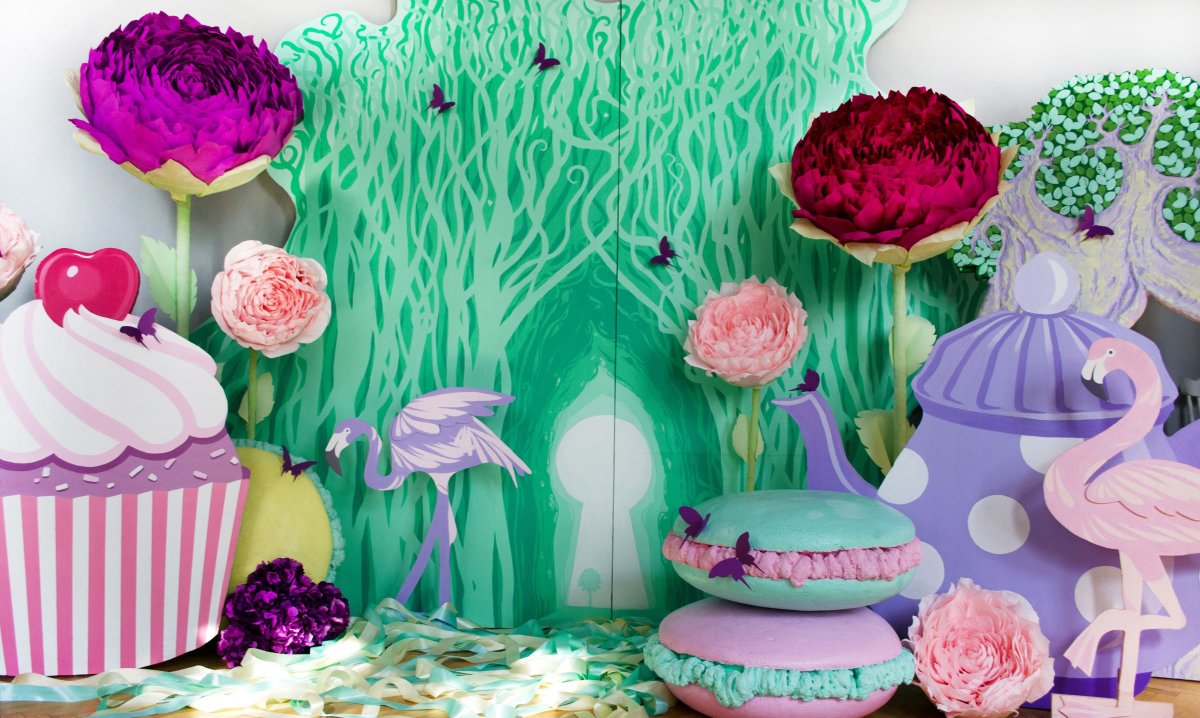 Декорации из пенопласта для детского праздника