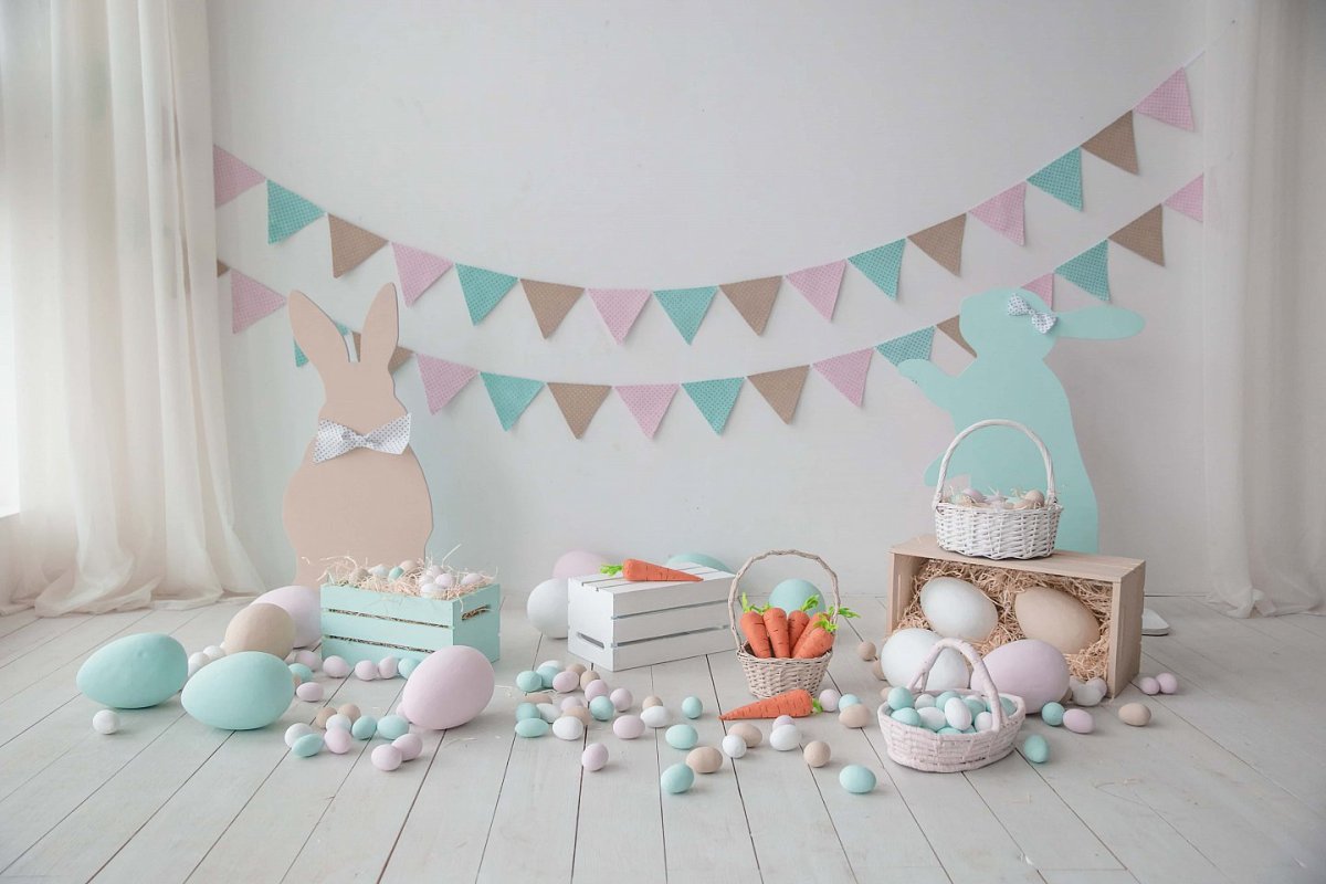 Пасхальный декор для фотосессии