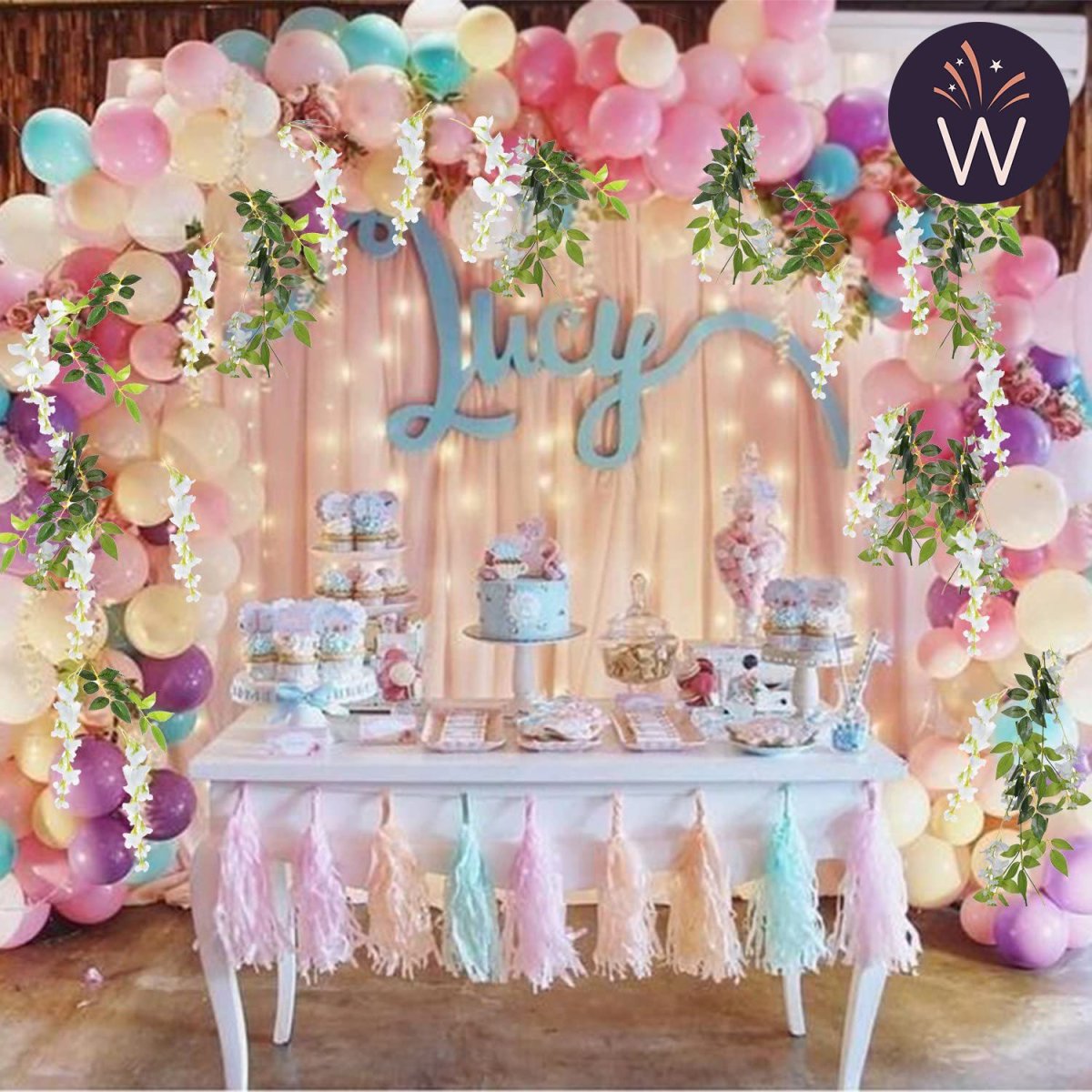 Украшение зала на детский день рождения