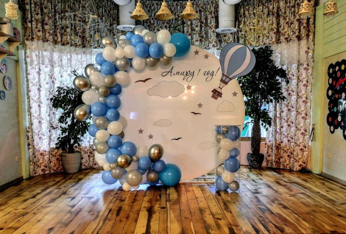 Декор на годик мальчику