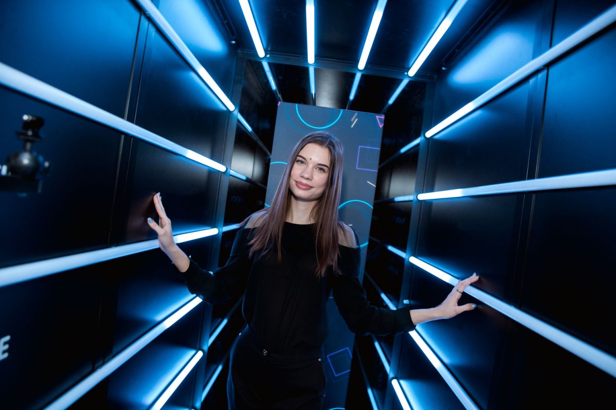 Фотозоны с лампочками