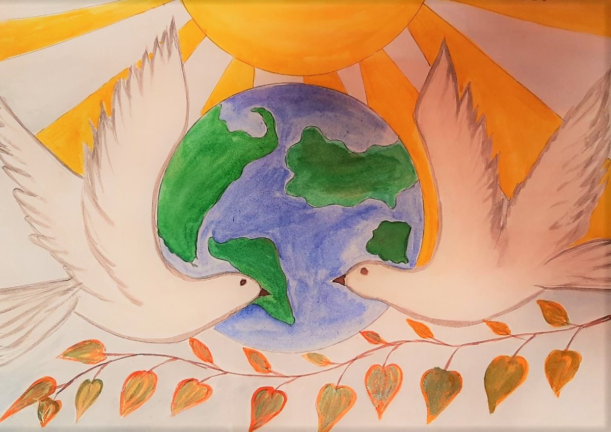 Рисунок на день единства народов