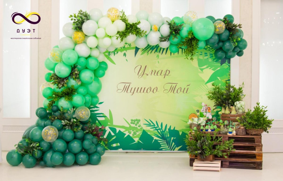 Инсталляции из воздушных шаров