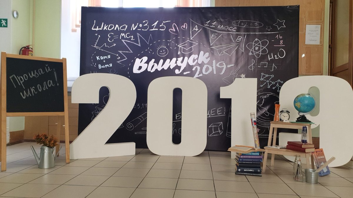 Фотозоны на выпускной