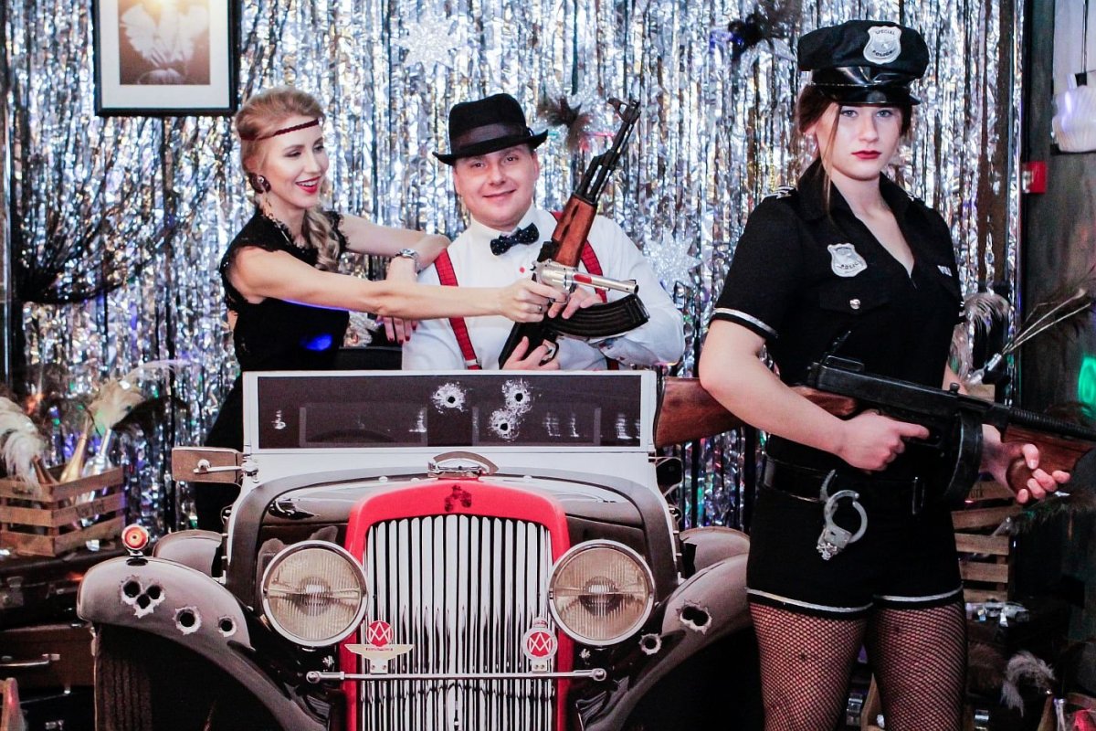 Корпоратив в стиле Чикаго 30-х