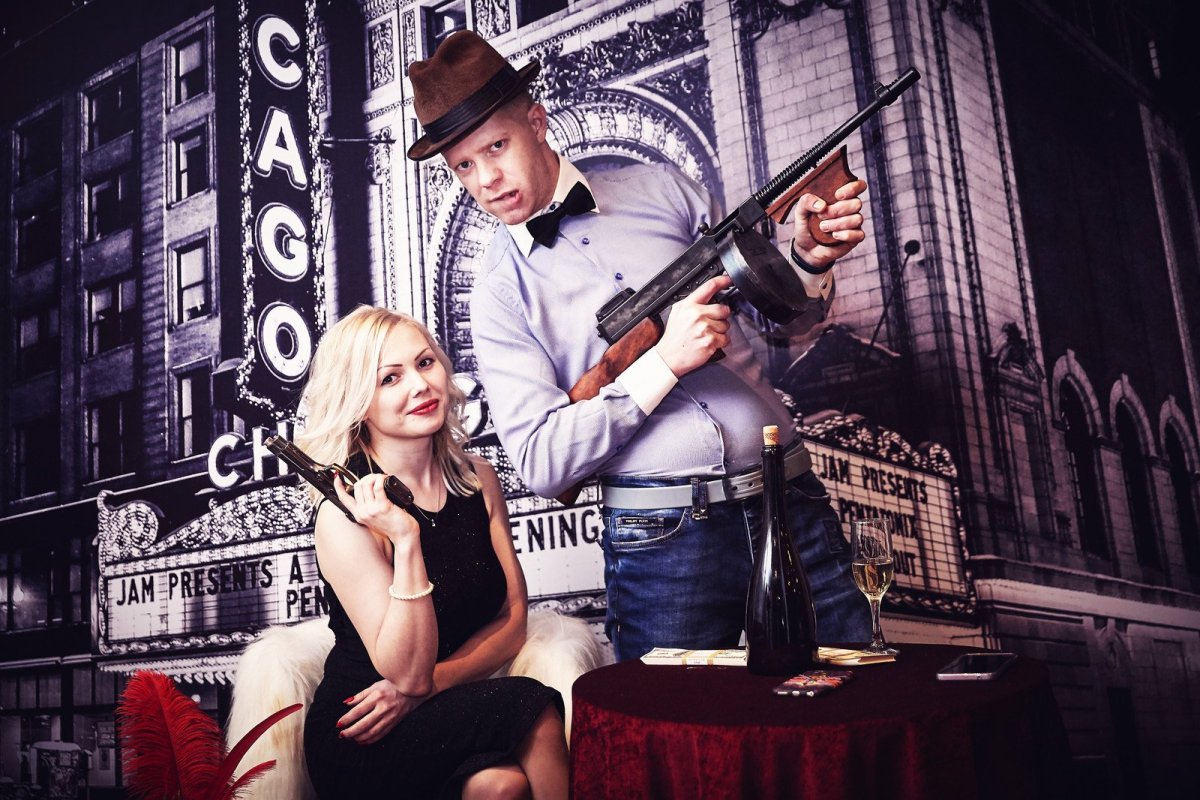 Фотозона Ганс ерская вечеринка