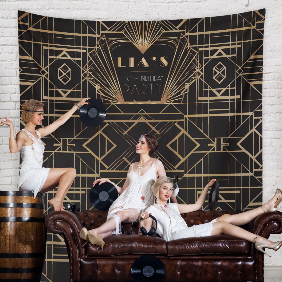 Украшение для гангстерской вечеринки