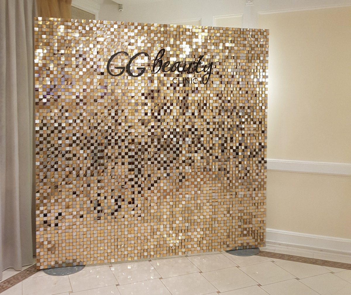 Панели с пайетками