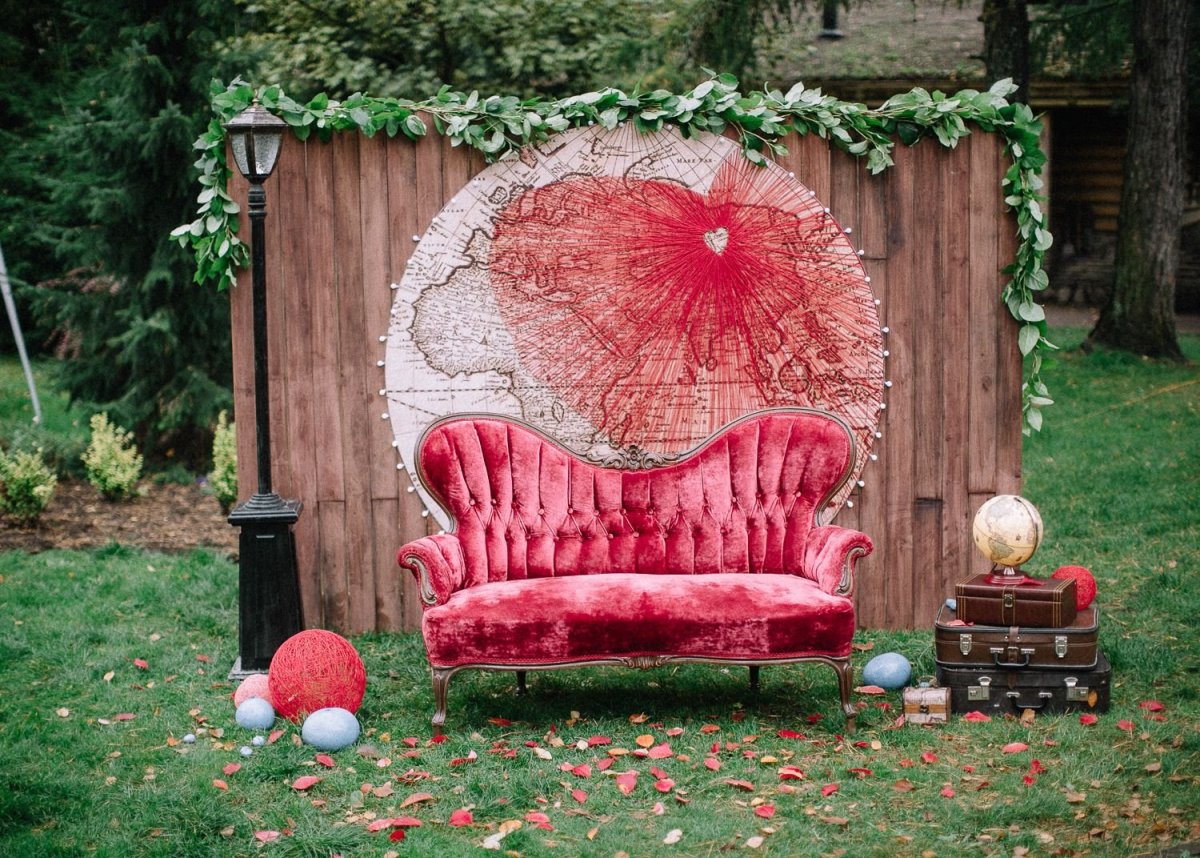 Фотозона на свадьбу