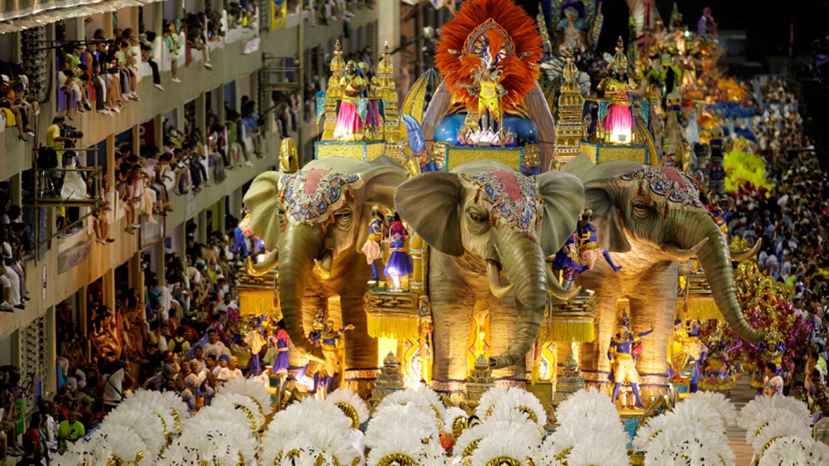 Карнавал в Рио-де-Жанейро Бразилия